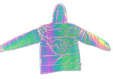 Womens Reflective Bubble Coat