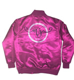 Satin Bomber Jacket