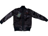 Satin Bomber Jacket