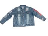 Trust God-Trust The Process Unisex Jean Jackets