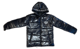 MJ-Black Bubble Coat