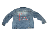 Trust God-Trust The Process Unisex Jean Jackets