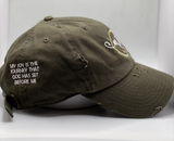 My-My Joy distressed dad hat