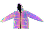 MJ-Reflective Bubble coat