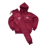 MJ- 1/2 zip up set