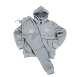 MJ- 1/2 zip up set